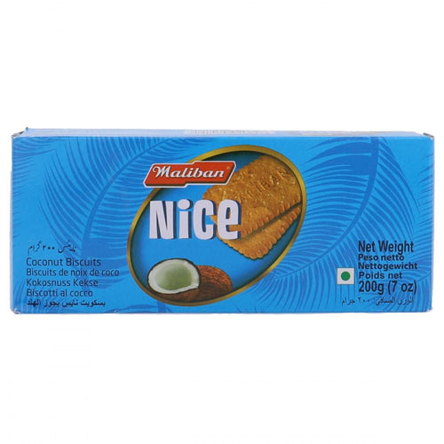 MALIBAN NICE BISCUITS 200GM-BOX