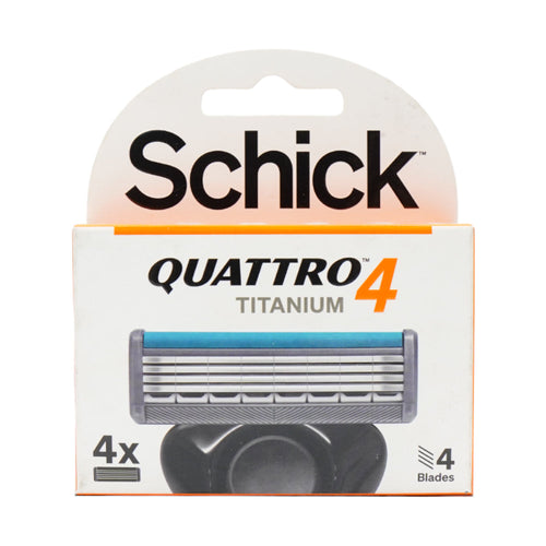 SCHICK QUATTRO TITANIUM 4 BLADES PC