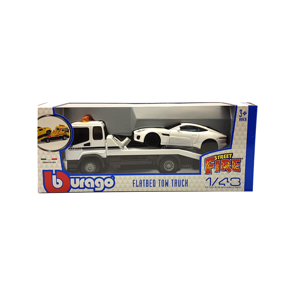 31399 STREET FIRE FLATBED TOW TRUCK