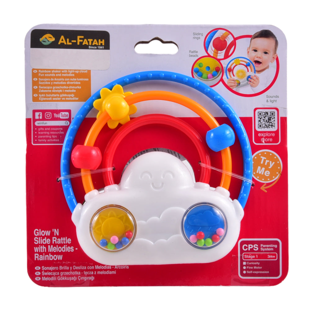 0242 MUSCIAL RAINBOW MELODIES RATTLE
