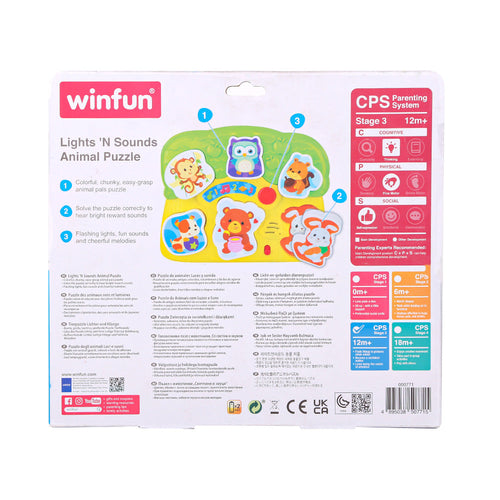 0771 WIN FUN ANIMAL PUZZLE BASIC