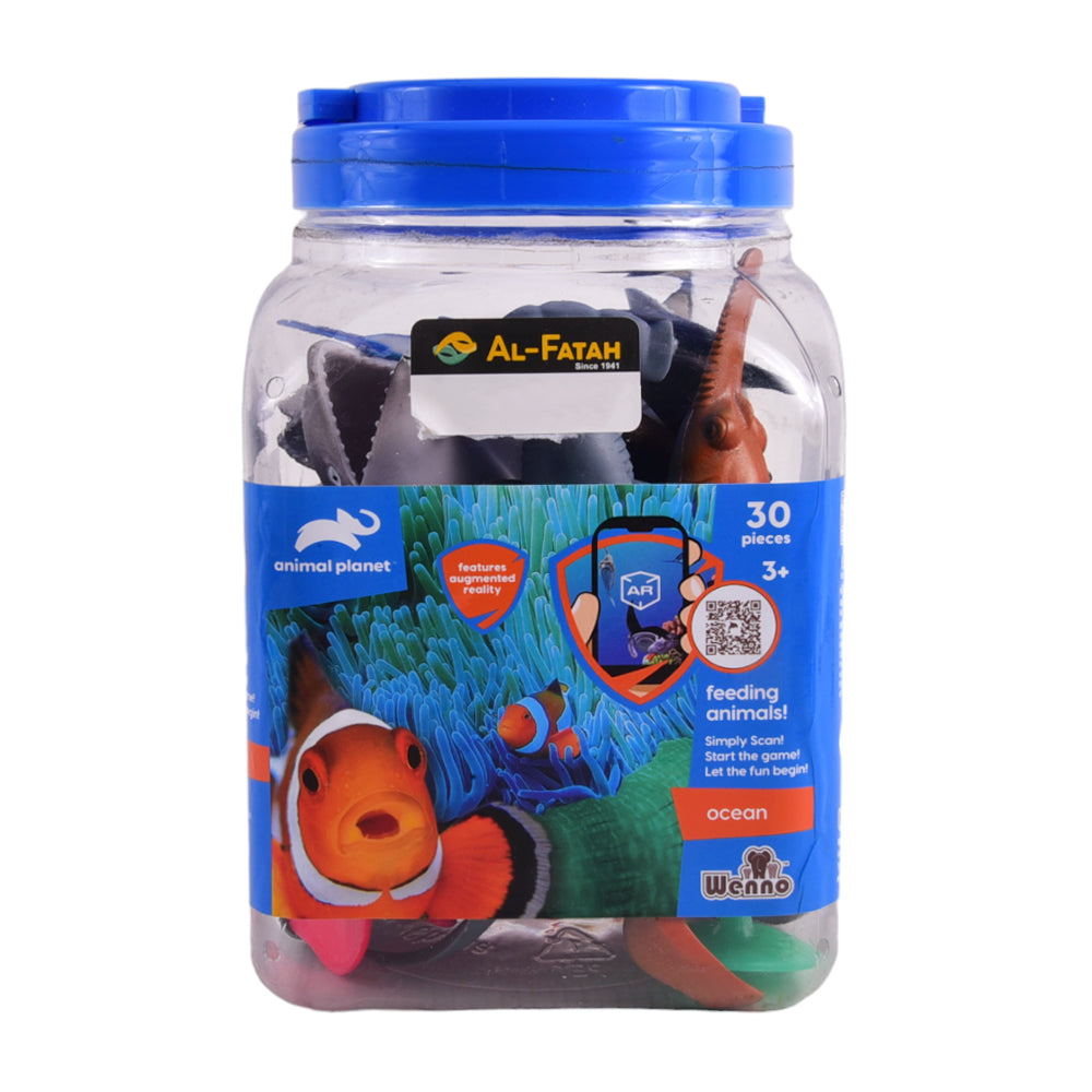 D6602 30 PCS OCEAN ANIMALS PLAYSET