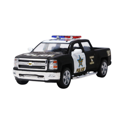 KT5381DP KINSMART 2014 CHEVROLET SILVERADO POLICE DINKEY A.I