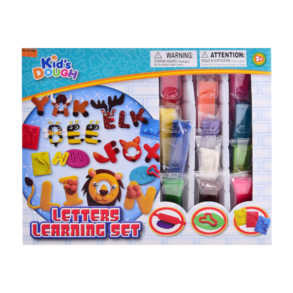 11903 KD LETTERS LEARNING DOUGH