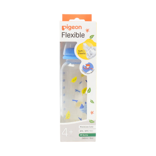PIGEON BABY FEEDING BOTTLE FLEXIBLE 4M+240 ML 79408