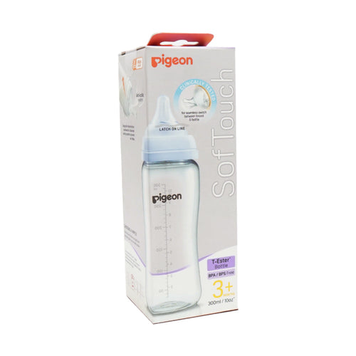 PIGEON BABY FEEDING BOTTLE SOFTTOUCH 3M+ 300 ML 79445