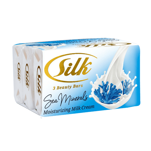 Silk - Soap Sea Minerals 130g (pack Of 3)