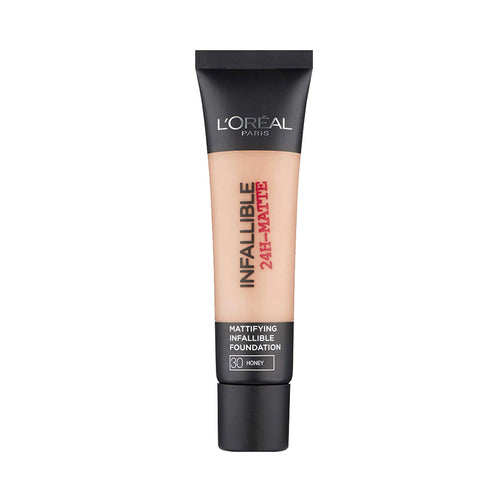 Loreal Paris- 24hr Infallible Matte Foundation 30 Honey, 35ml