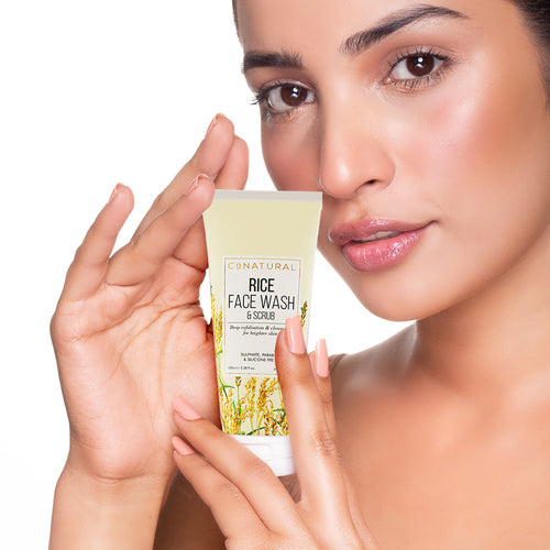 Conturals - Rice Face Wash & Scrub