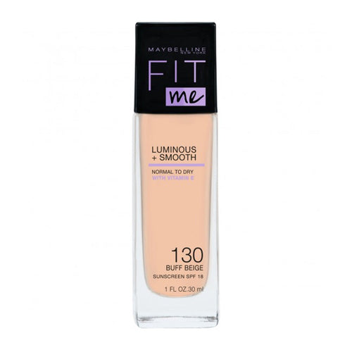 Maybelline New York Fit Me Luminous And Smooth Liquid Foundation- 130 Buff Beige