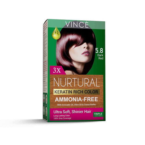 Vince - Nurtural Women Hair Color - Dark Red - 5.8