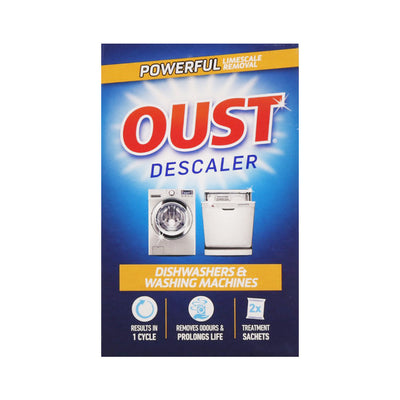 OUST DESCALER DISHWASHER & WASHING MACHINE 2X75 GM