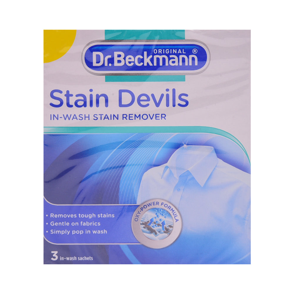 DR.BECKMANN STAIN DEVILS STAIN REMOVER ORIGINAL 3X40 GM