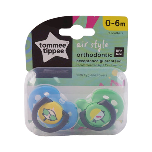 TOMMEE TIPPEE SOOTHER AIR STYLE BASIC 0-6M 433376