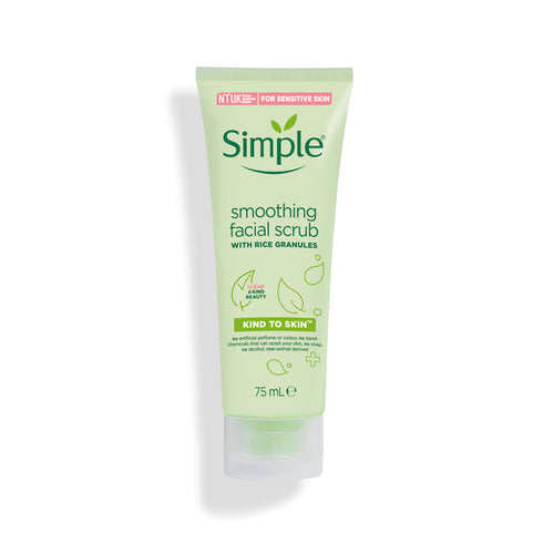 Simple- Smoothing Facial Scrub 75ml