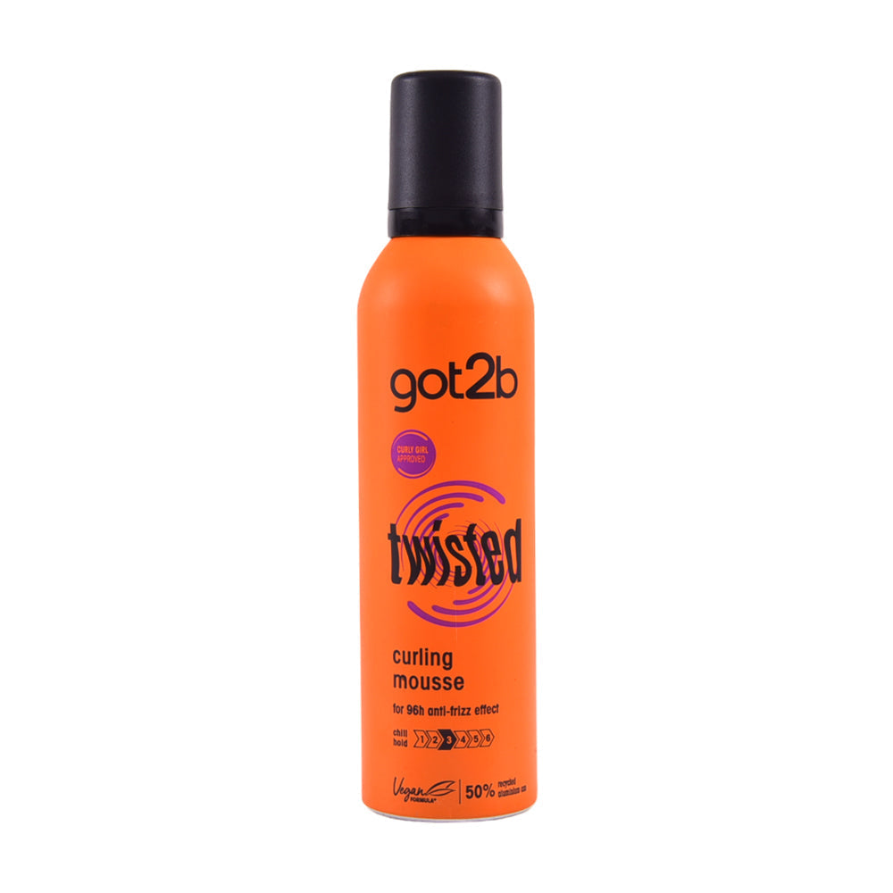 SCHWARZKOPF GOT2B HAIR SPRAY TWISTED CURLING MOUSSE 250 ML
