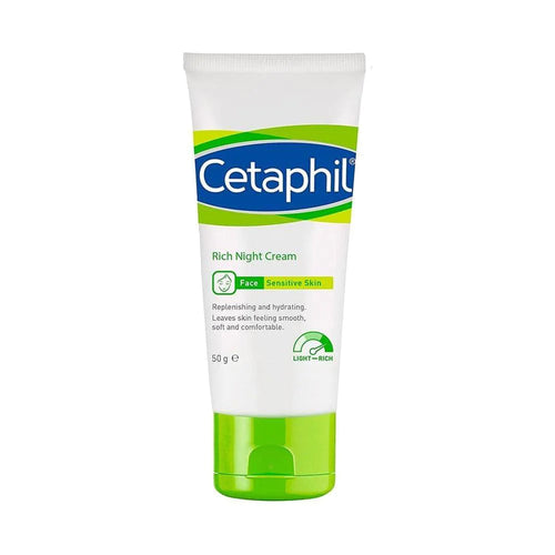 CETAPHIL RICH NIGHT CREAM DRY TO V DRY SENSITIVE SKIN 50G