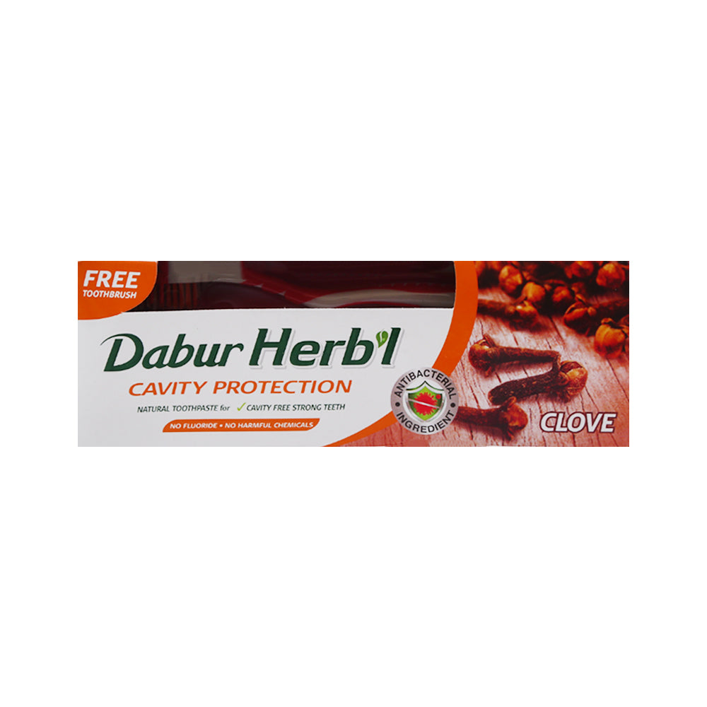 DABUR HERBAL TOOTH PASTE CAVITY PROTECTION CLOVE 150 ML