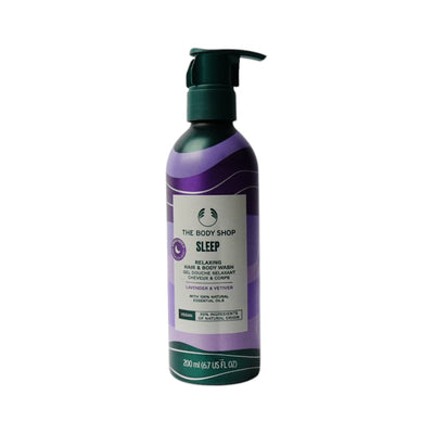THE BODY SHOP SLEEP HAIR & BODY WASH NEW 250ML