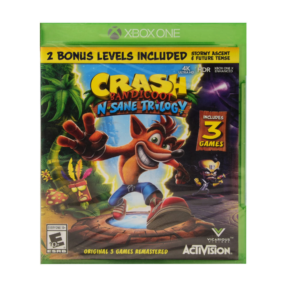 X BOX ONE GAME DISC CRASH PC