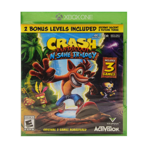 X BOX ONE GAME DISC CRASH PC