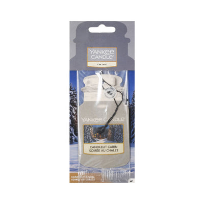 YANKEE CANDLE AIR FRESHNER CAR CANDLELIT CABIN JAR