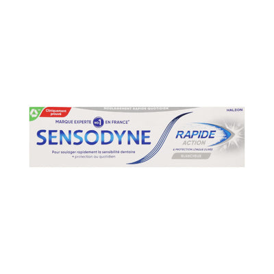 SENSODYNE TOOTH PASTE RAPIDE ACTION BLANCHEUR  75 ML