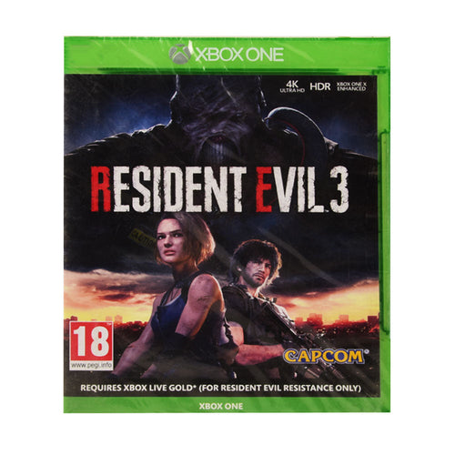 XBOX ONE GAME DISC RESIDENT EVIL 3