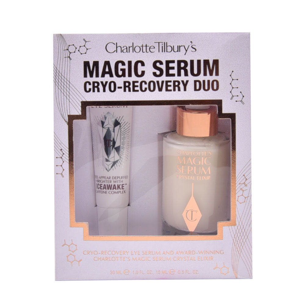 CHARLOTTE TILBURY MAGIC SERUM CRYO-RECOVERY DUO SET (30ML 15
