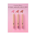 CHARLOTTE TILBURY ICONIC MINI LIP CHEAT TRIO