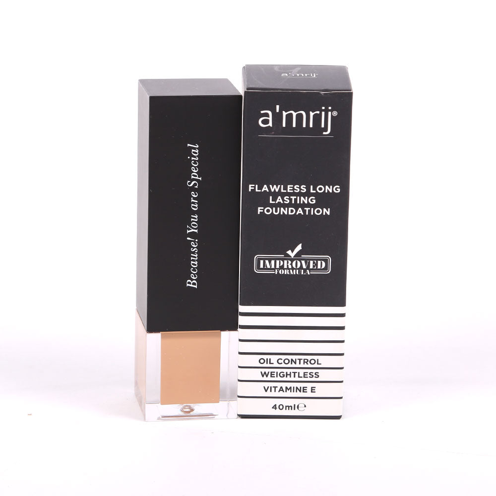 AMRIJ FLAWLESS LONG LASTING FOUNDATION