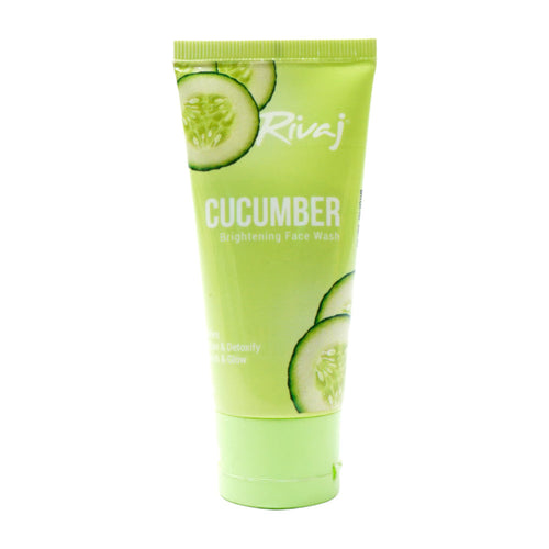 RIVAJ CUCUMBER BRIGHTENING FACE WASH 50ML