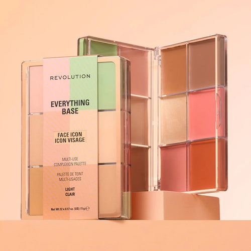 Makeup Revolution - Everything Base Face Icon Complexion Palette Light