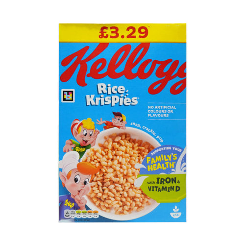KELLOGGS CEREAL RICE KRISPIES 430 GM
