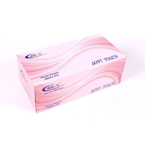 U&ME FACIAL TISSUE SOFT TOUCH 200X2 PLY
