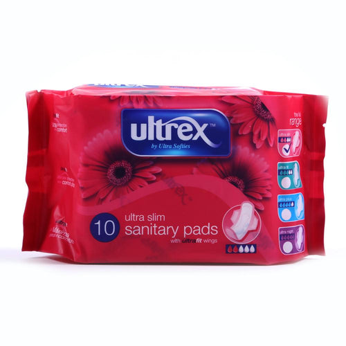 ULTREX SANITARY PAD ULTRA SLIM 10S