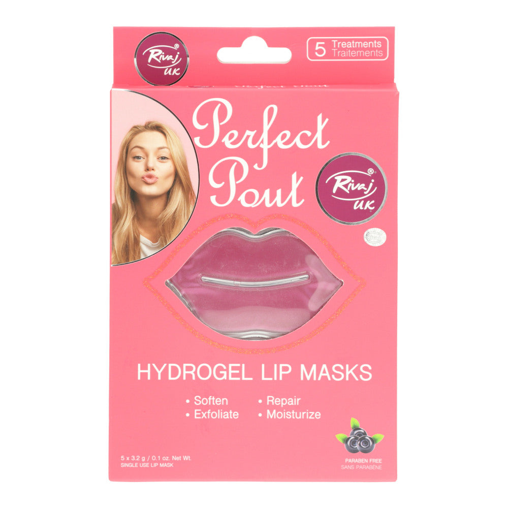 RIVAJ 5S PERFECT POUT HYDROGEL LIP MASK