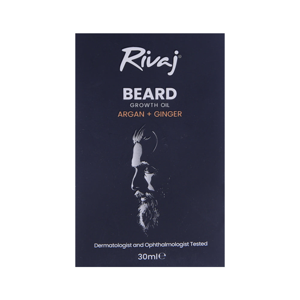 RIVAJ BEARD OIL ARGAN & GINGER 30ML
