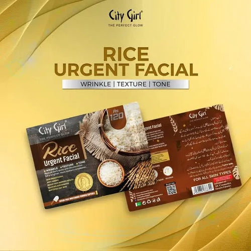 City Girl - Rice Urgent Facial