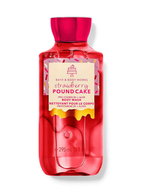 Bath & Body - Works Strawberry Pound Cake Shower Gel 295ml