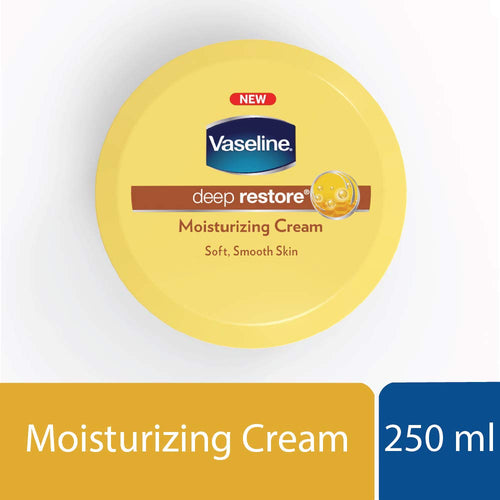 Vaseline- Deep Restore Body Cream, 250ml