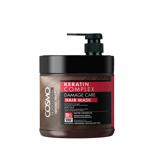 Cosmo - Professional Keratin Complex Damage Care Hair Mask 1000ml