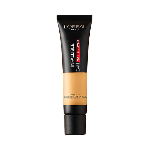 L'oreal Paris- Infallible 24h Matte Cover Liquid Foundation, 253 Caramel Sand, 35 Ml