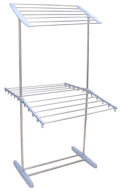 Home.co- 2 Layer Attachable Towel Rack