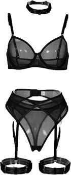 Belleza Lingerie Wire Non Padded Bra Set - 1006