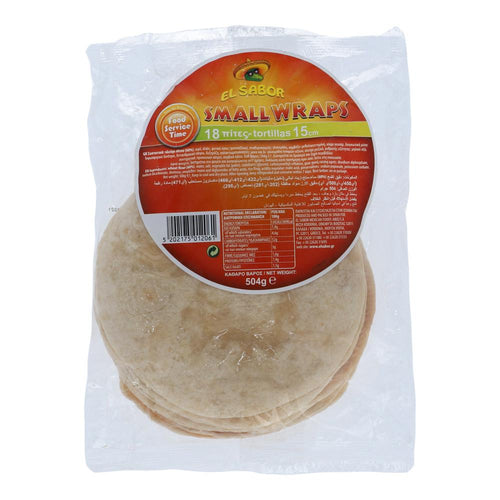 EL SABOR WRAPS 18PCS 324 GM