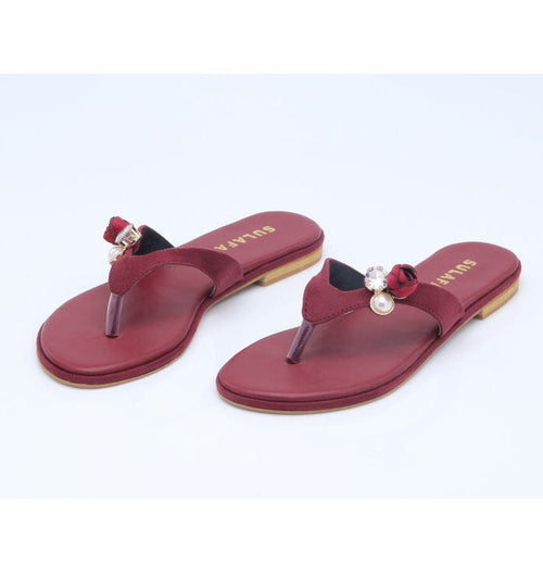 Sulafah- 180-12 Flats Slides/thongs
