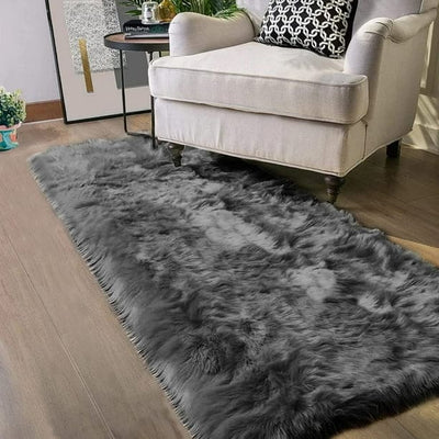 ORIENTAL FUR RUG 2X6