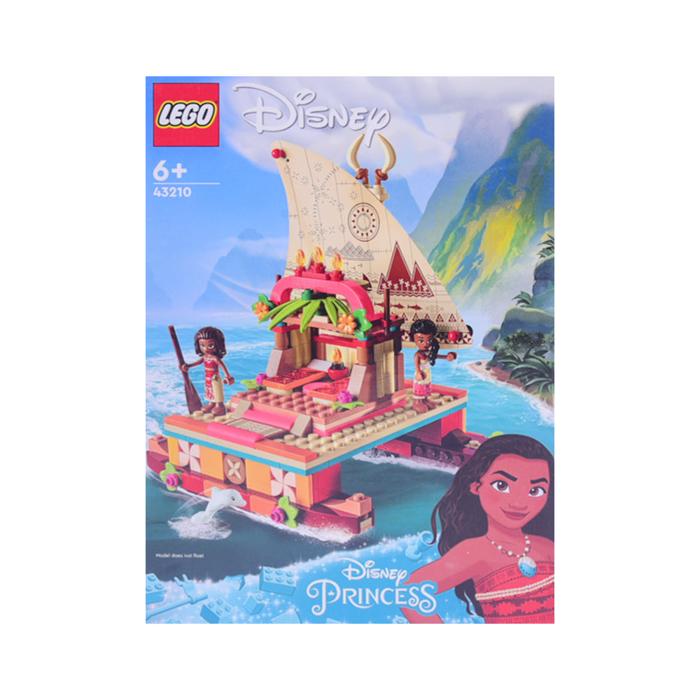 43210 LEGO DISNEY MOANAS WAYFINDING BOAT BLOCKS