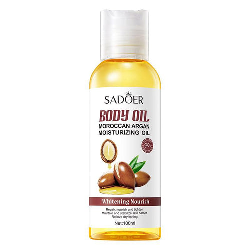 Sadoer Natural Organic Maroccan Argan Moisturizing & Skincare Body Hair Oil 100ml Sd01642